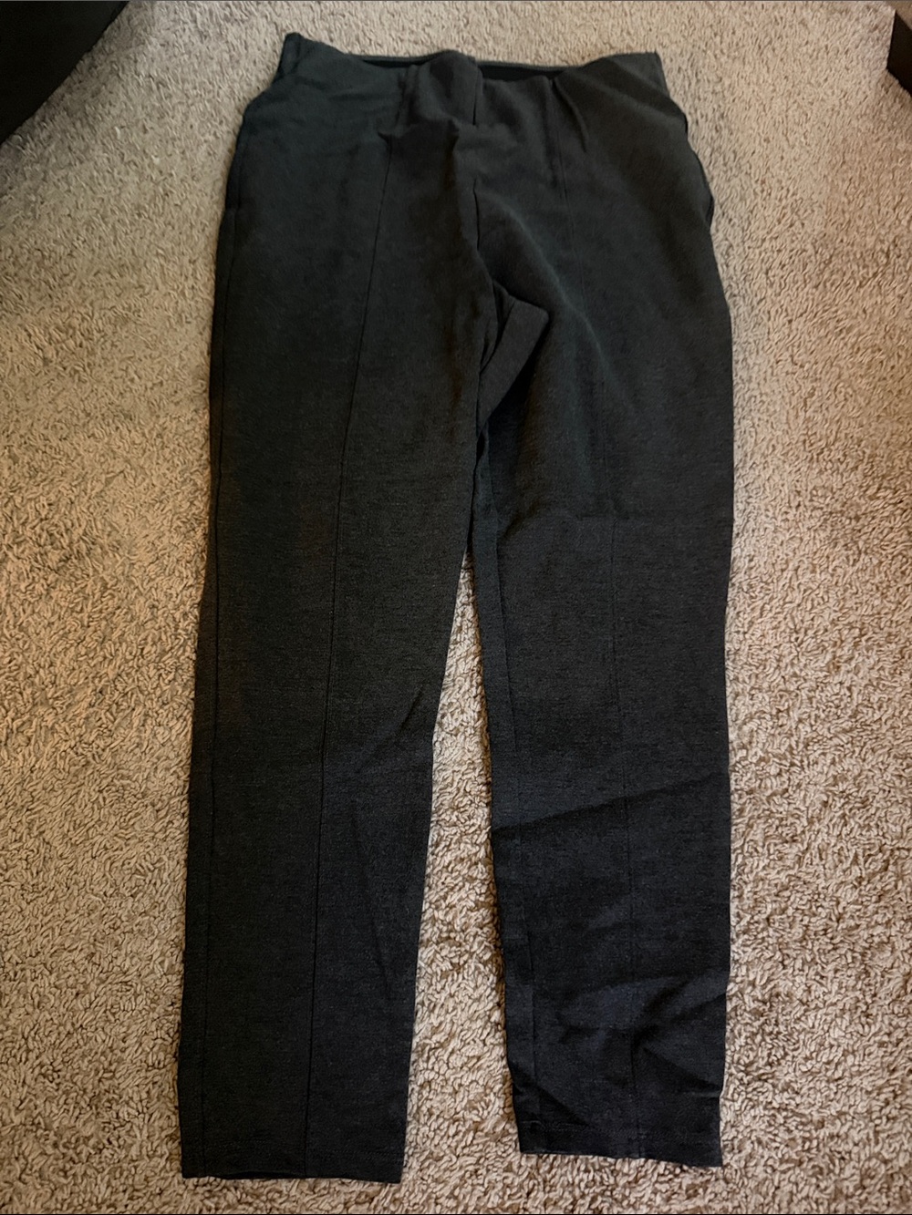 Old Navy Black Cropped Stretch Dress Pants